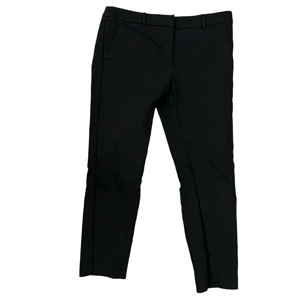 Ever New Melbourne Tailored Slim-Leg Black Dress Pants - US 8 (AUS 12)
